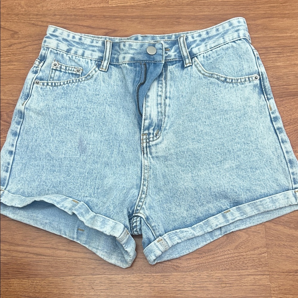 SHEIN Light Blue Jean Shorts